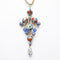 PHILIPPA KUNISCH Large Peruvian Gypsy Necklace in Blue