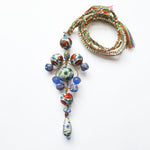 PHILIPPA KUNISCH Large Peruvian Gypsy Necklace in Blue