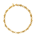 TALIS CHAINS Chunky Link Necklace in Gold