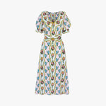 PINK CITY PRINTS Ava Cotton Dress in Vintage Bouquet