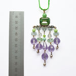 PHILIPPA KUNISCH Bling Chime Necklace in Green