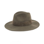 TRAVAUX EN COURS Felt Fedora in Loden