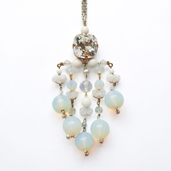 PHILIPPA KUNISCH Bling Chime Necklace in White