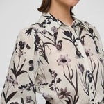 DEA KUDIBAL SiomaDEA NS Shirt with Balloon Sleeves in Flower Seeds
