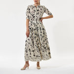 DEA KUDIBAL EddaDEA NS Skirt with Waistband in Botanical