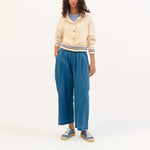 BEATRIZ FUREST Walter Denim Pants in Denim Sky