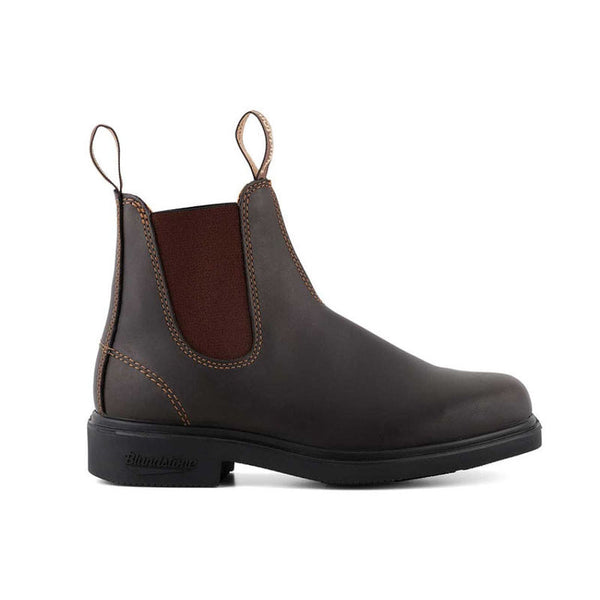 BLUNDSTONE 067 Leather Boots in Stout Brown