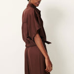 SESSUN Alfassa Night Shirt in Moka