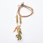 PHILIPPA KUNISCH L Fish Necklace in Gold