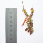 PHILIPPA KUNISCH L Fish Necklace in Gold