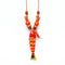 PHILIPPA KUNISCH M Fish Necklace in Red
