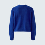 OUI Ilaya Button Up Cardigan in Royal Blue