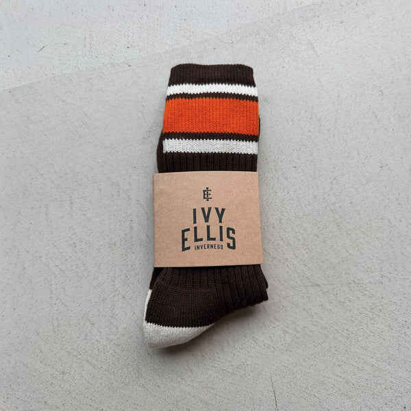 IVY ELLIS Mens Vintage Sport Socks in Ozzie