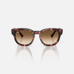 RAY-BAN Mega Hawkeye Sunglasses in Pink Havana