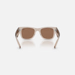 RAY-BAN Mega Wayfarer Sunglasses in Transparent Light Brown
