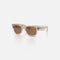 RAY-BAN Mega Wayfarer Sunglasses in Transparent Light Brown