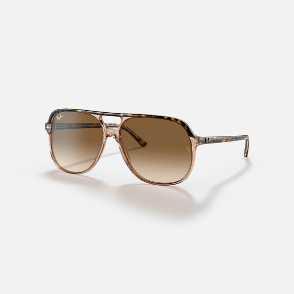 RAY-BAN Bill Sunglasses in Havana on Transparent Brown