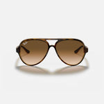 RAY-BAN Cats 5000 Classic Sunglasses in Light Havana