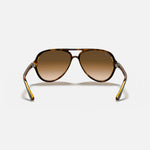 RAY-BAN Cats 5000 Classic Sunglasses in Light Havana