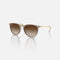 RAY-BAN Erika Sunglasses in Transparent Light Brown