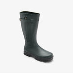LOAKE Wellington Rubber Lined Boots in Green