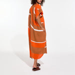 MAPOESIE Syracuse Madone Dress in Orange