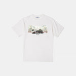 EDMMOND STUDIOS Journey Car Transporter Graphic T-Shirt in Plain Off White