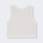 THE NEW SOCIETY Melissa Linen Top in Pure Cloud