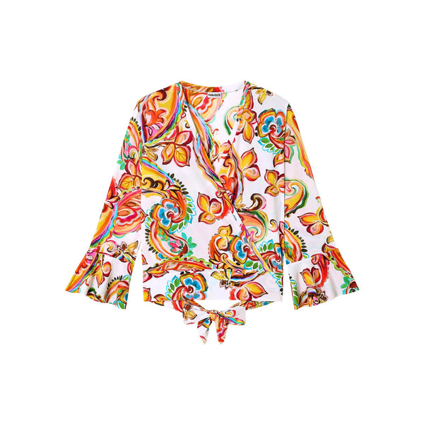 PAIN DE SUCRE Lizz Top in Paisley