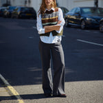 MOS MOSH MMEsti Stripe Wool Vest in Rosin