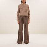BY-BAR Zoe Alpaca Blend Jumper in Biscuit Melee