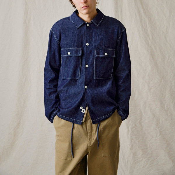 ANERKJENDT Akotto Shirt in Sky Captain
