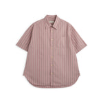 OLIVER SPENCER Atlanta Short Sleeve Shirt in Fergusson Pink
