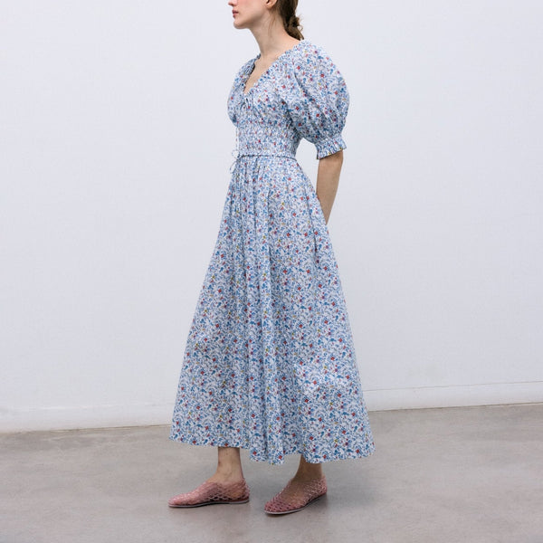 THE NEW SOCIETY Cloe Cotton Dress in Cloe Print