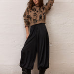 OUI Sequin Embellished Jumper in Camel