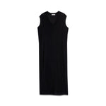 MILLA Sleeveless Long Dress in Black