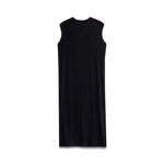 MILLA Sleeveless Long Dress in Black