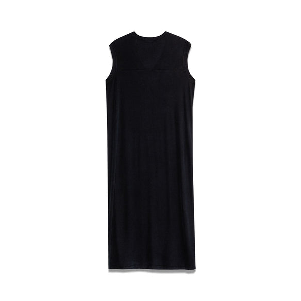 MILLA Sleeveless Long Dress in Black