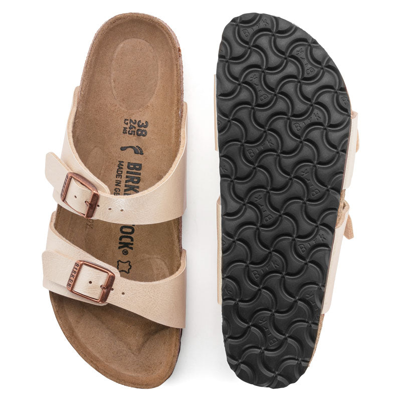 BIRKENSTOCK Sydney Birko-Flor Sandals in Graceful Pearl White