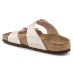 BIRKENSTOCK Sydney Birko-Flor Sandals in Graceful Pearl White