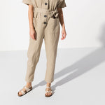 BIRKENSTOCK Sydney Birko-Flor Sandals in Graceful Pearl White