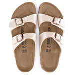 BIRKENSTOCK Sydney Birko-Flor Sandals in Graceful Pearl White