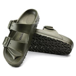 BIRKENSTOCK Mens Arizona EVA Sandals in Khaki