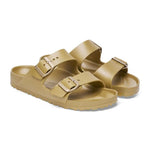 BIRKENSTOCK Arizona EVA Sandals in Glamour Gold
