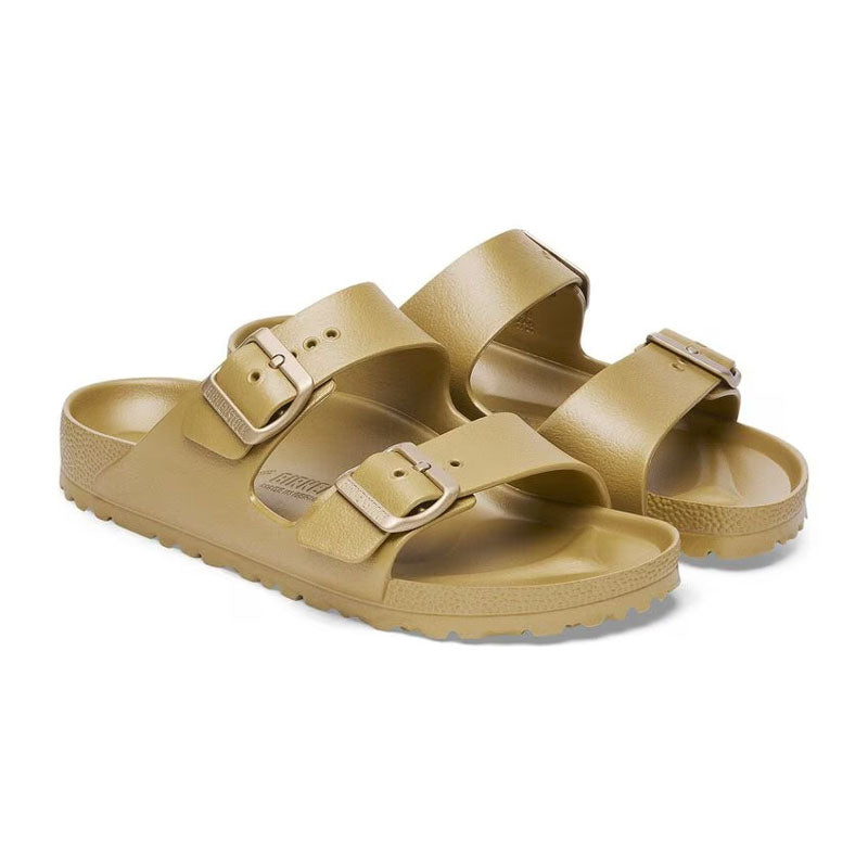 BIRKENSTOCK Arizona EVA Sandals in Glamour Gold