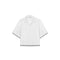 MILLA Short Sleeve Linen Shirt in White