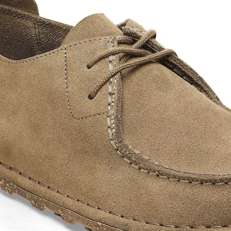 BIRKENSTOCK Utti Lace LEVE Shoes in Gray Taupe
