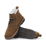 BIRKENSTOCK Uppsala Mid Shearling in Dark/Tea