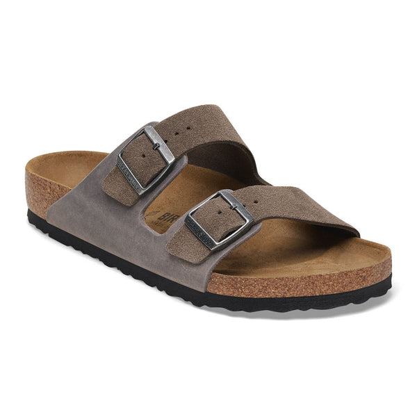 BIRKENSTOCK Arizona LEVE/LEOI Sandals in Concrete Gray