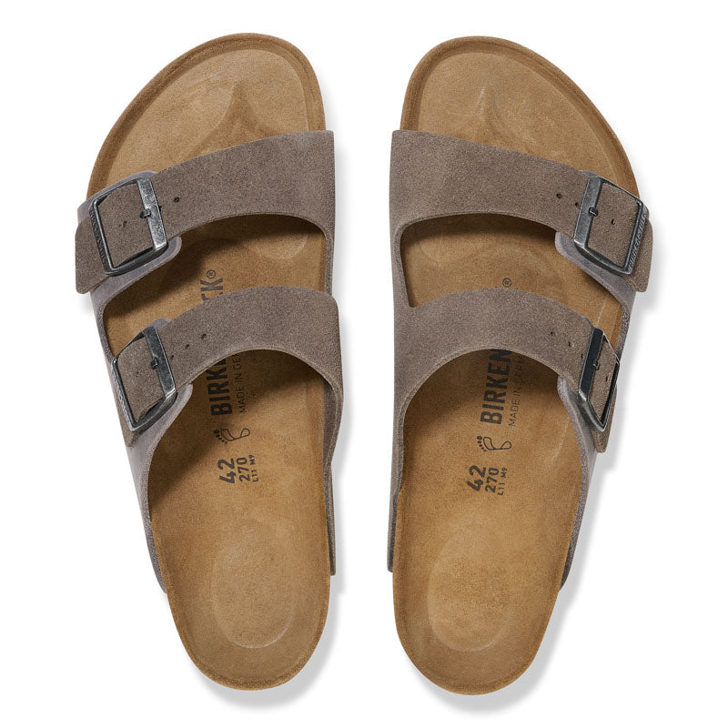 BIRKENSTOCK Arizona LEVE/LEOI Sandals in Concrete Gray